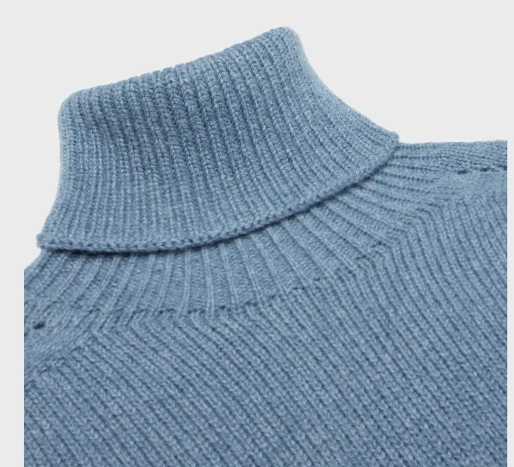 Turtleneck Sweater In Seamless Cashmere