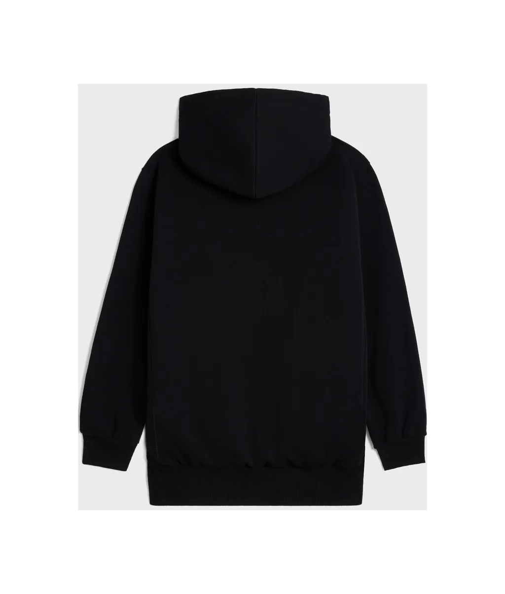 Oversized Hoodie In Cotton Fleece
