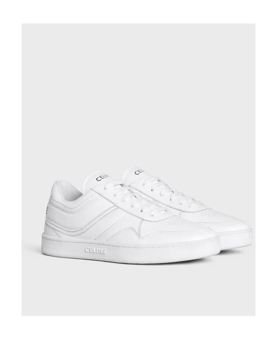 Trainer Low Lace-Up Sneaker In Calfskin
