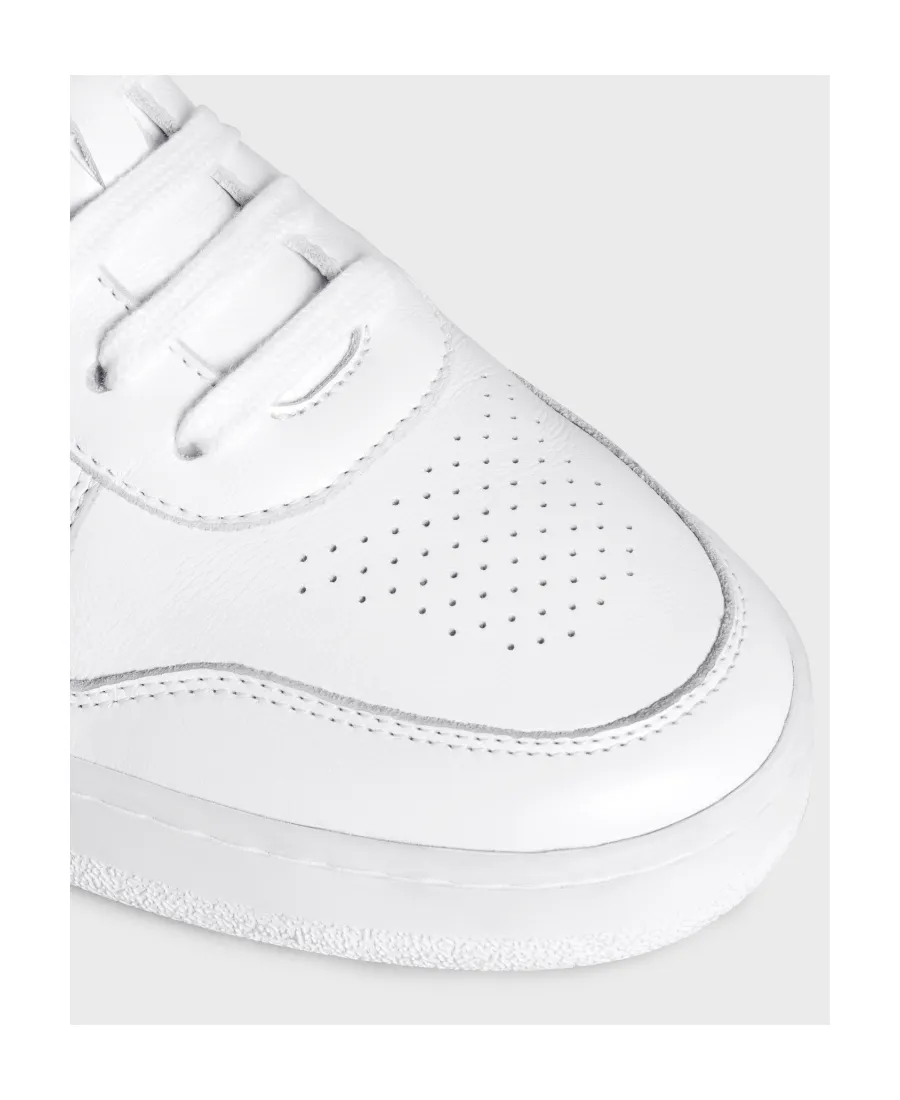 Trainer Low Lace-Up Sneaker In Calfskin