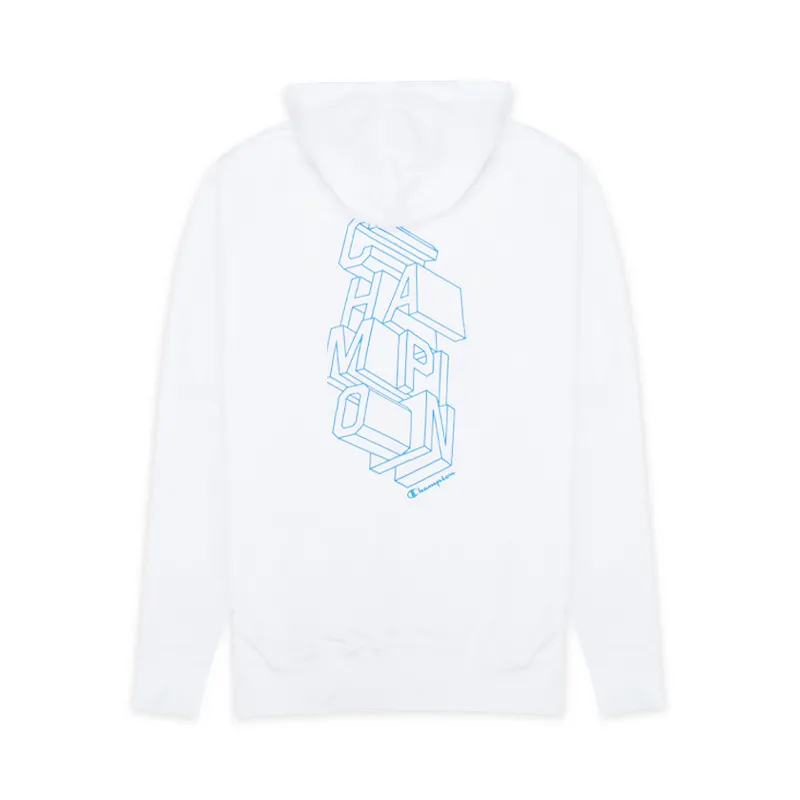 Letter Logo Hooded Sweater