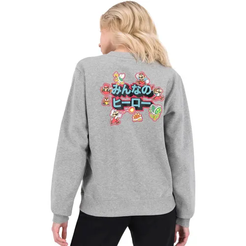 Printed Round-Neck Sweater
