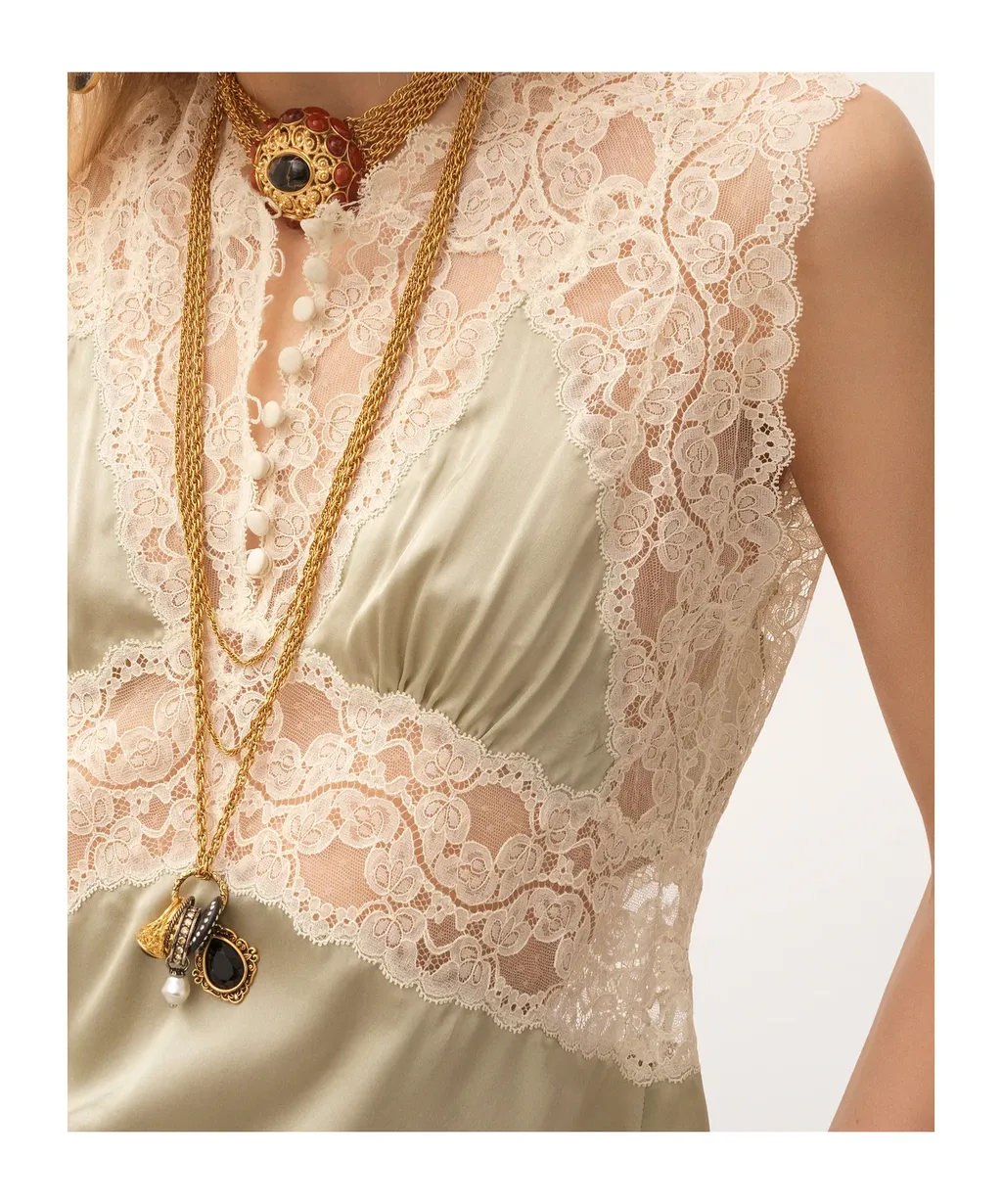 Lace Detailed Top