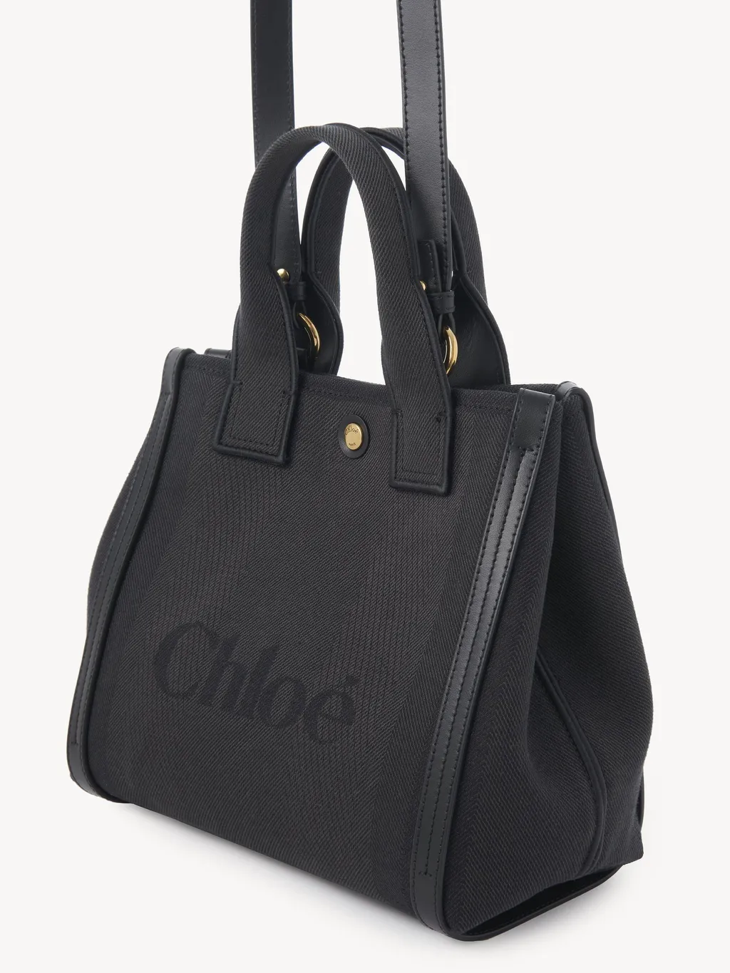 Carry Logo Detailed Small Tote Bag