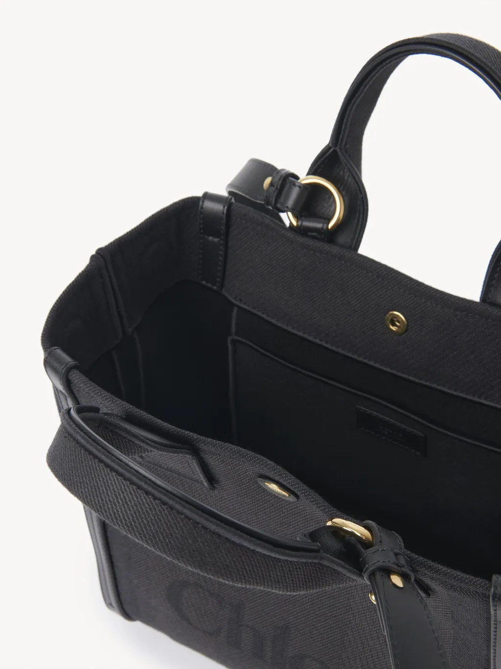 Carry Logo Detailed Small Tote Bag