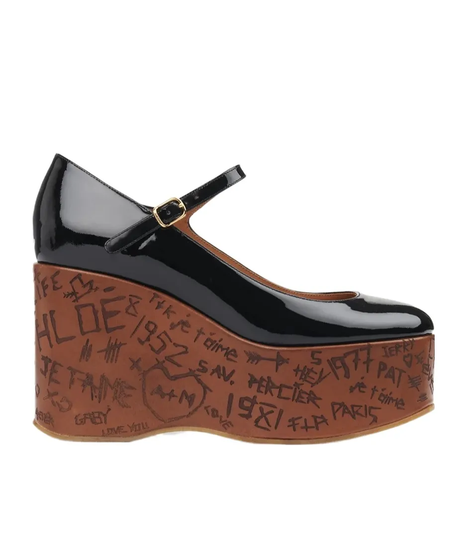 Platform Wedge Heels
