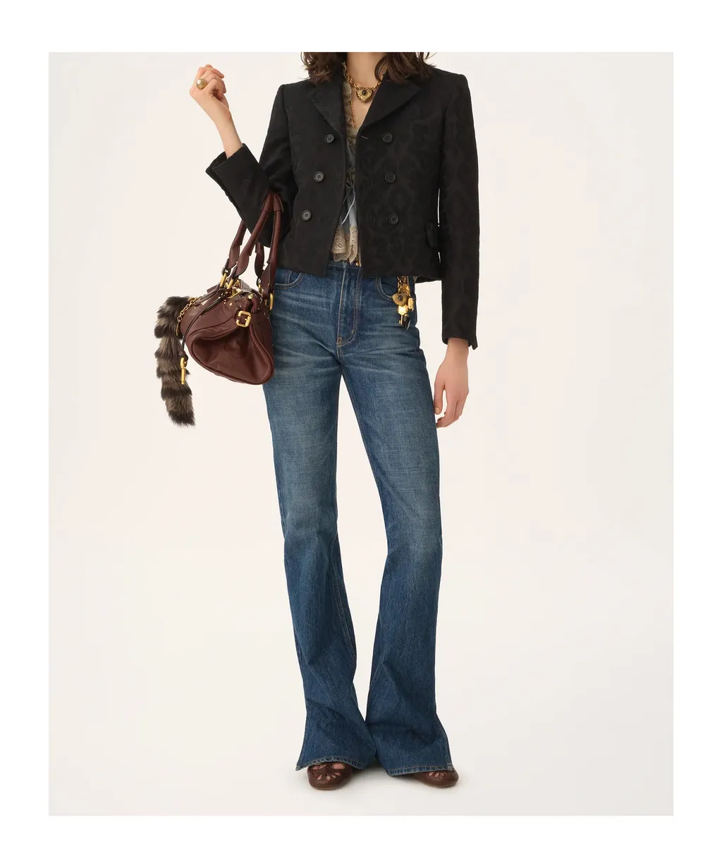Long-Sleeved Suit Jacket