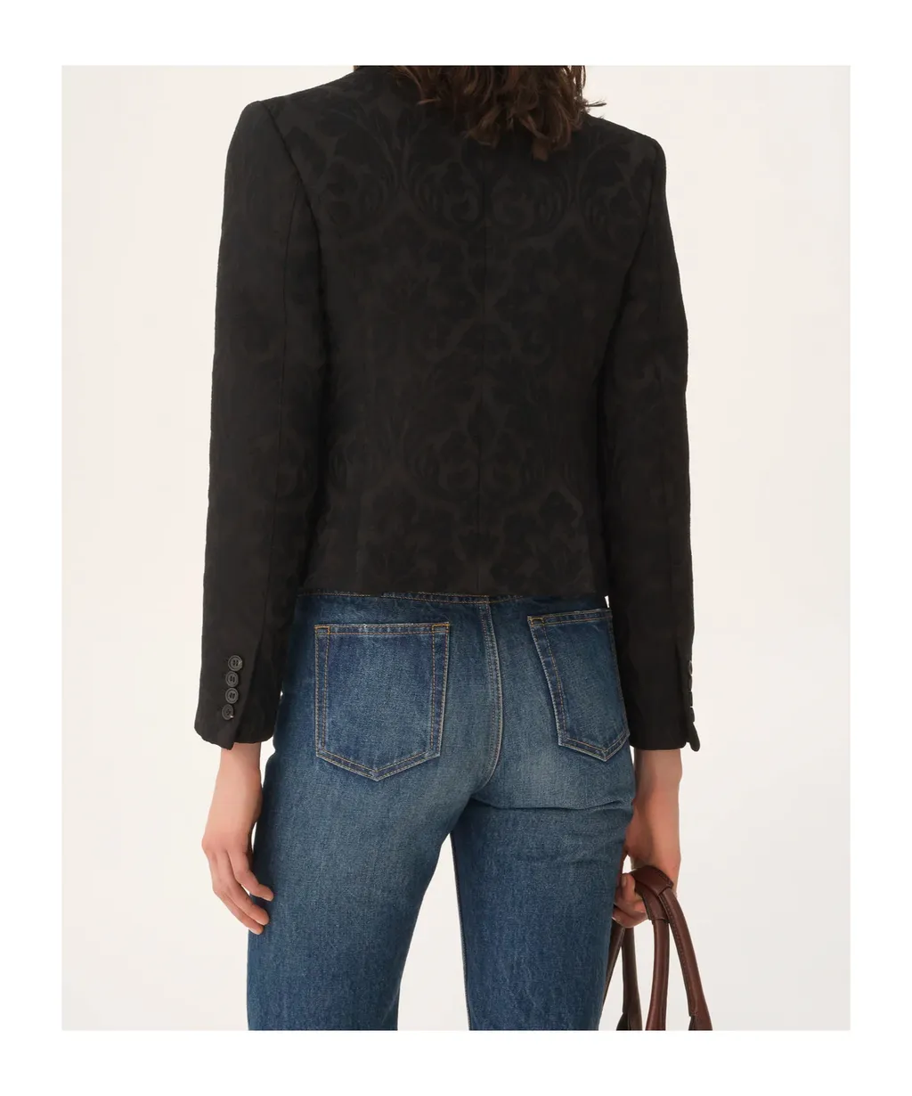 Long-Sleeved Suit Jacket