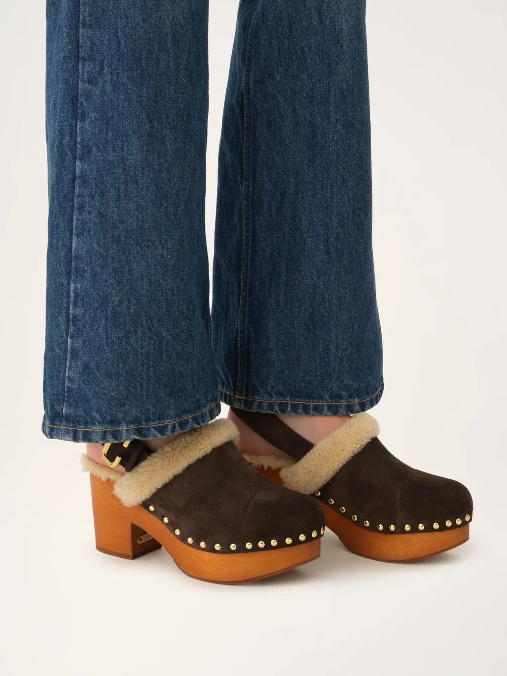 Jeannette Wedge Clogs