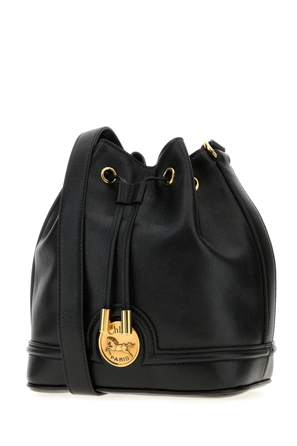 Leather Bucket Bag