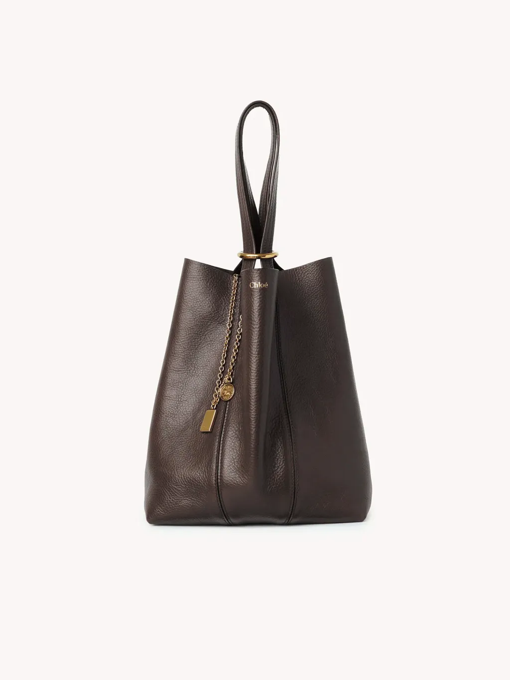 Spin Charm Detailed Tote Bag