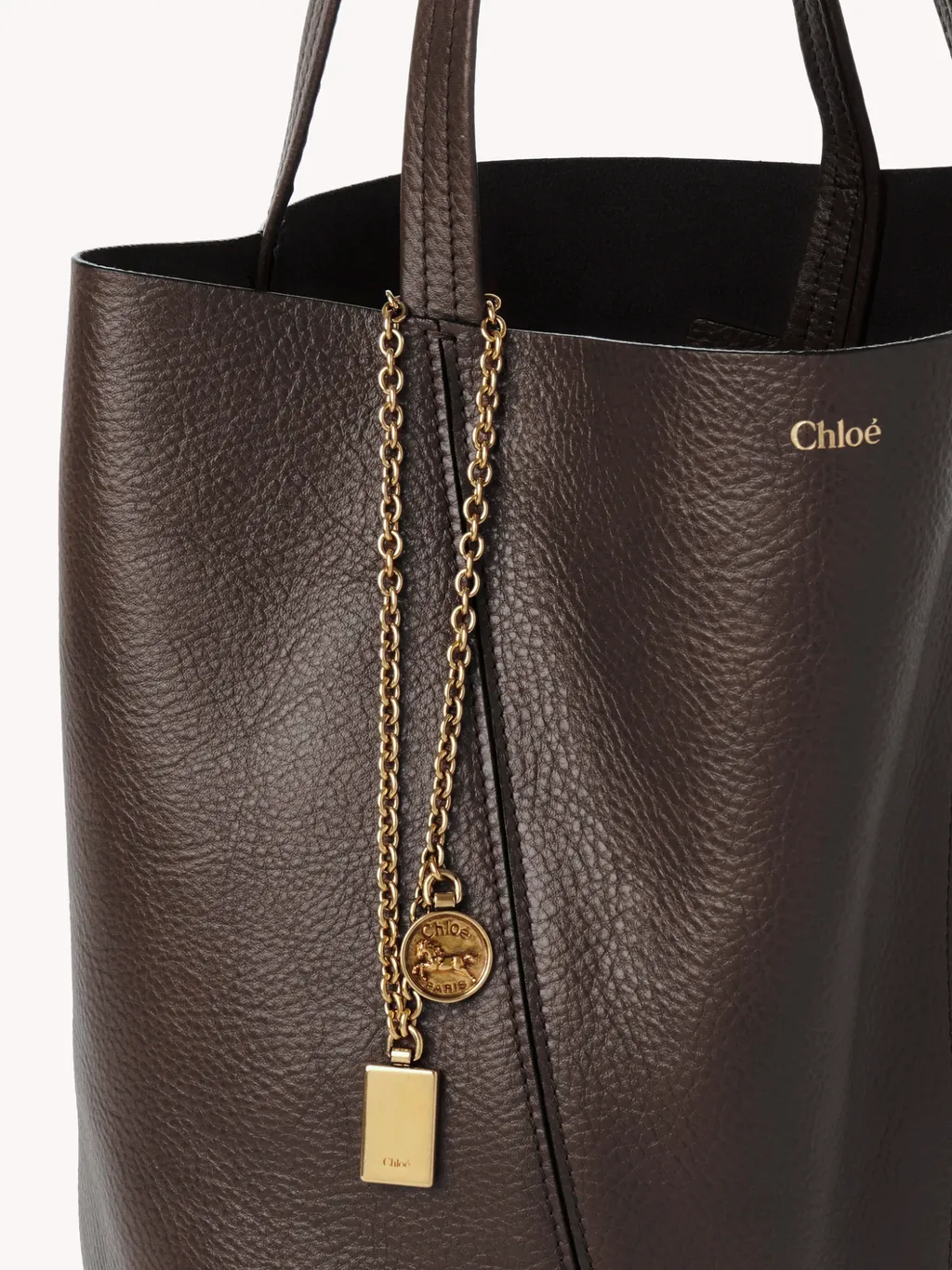 Spin Charm Detailed Tote Bag