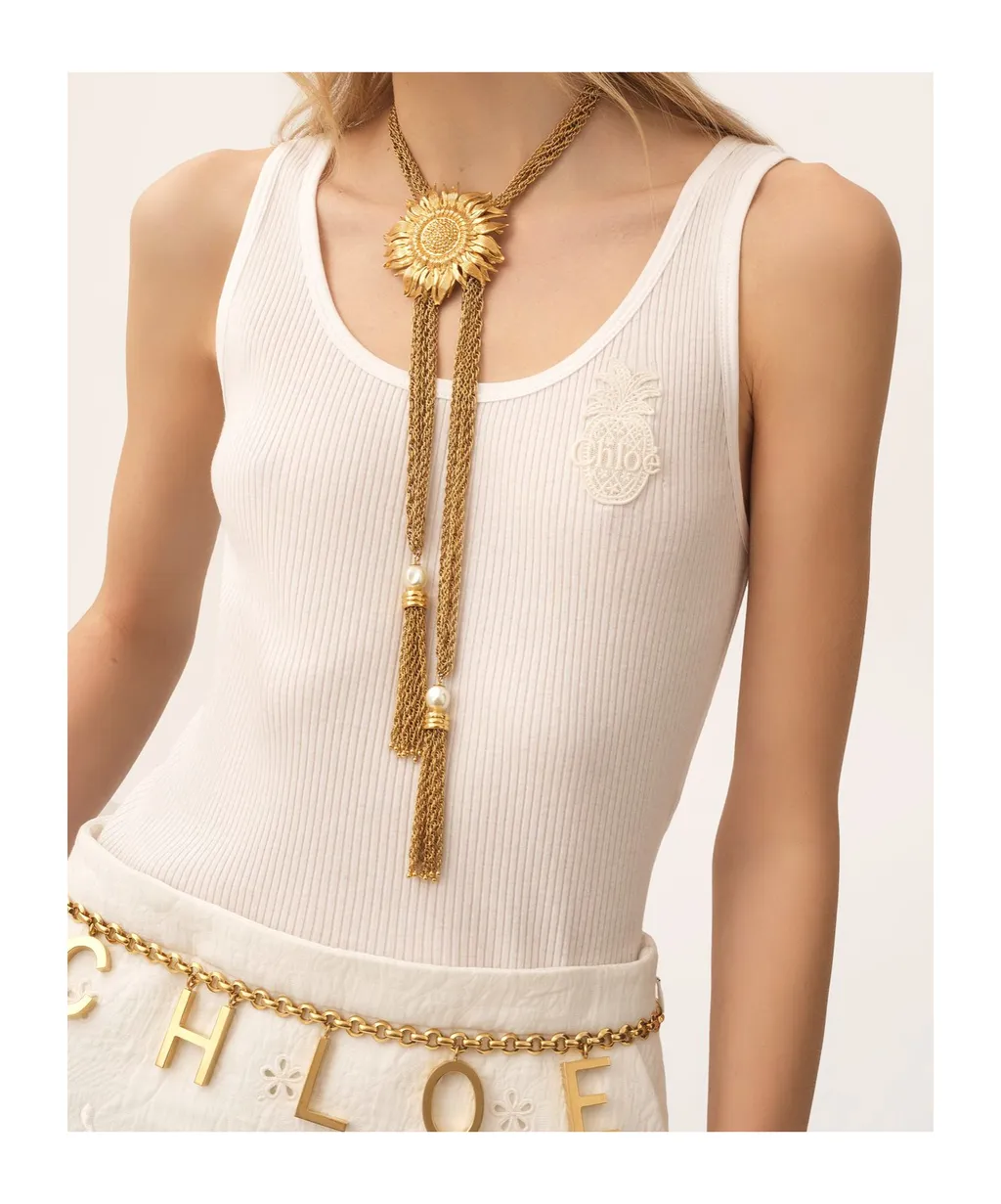 Sunflower Necklace