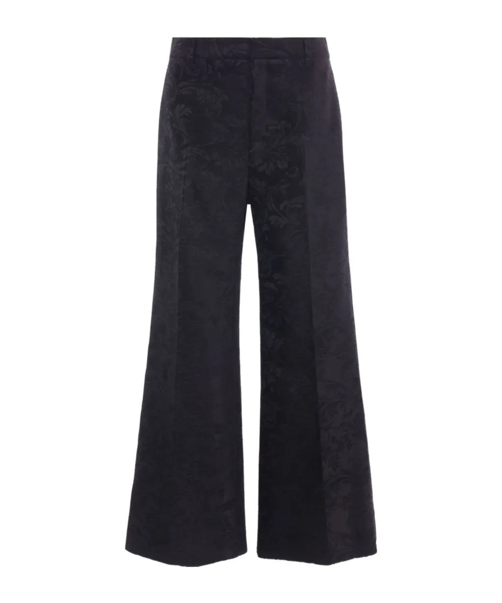 Patterned Casual Pants