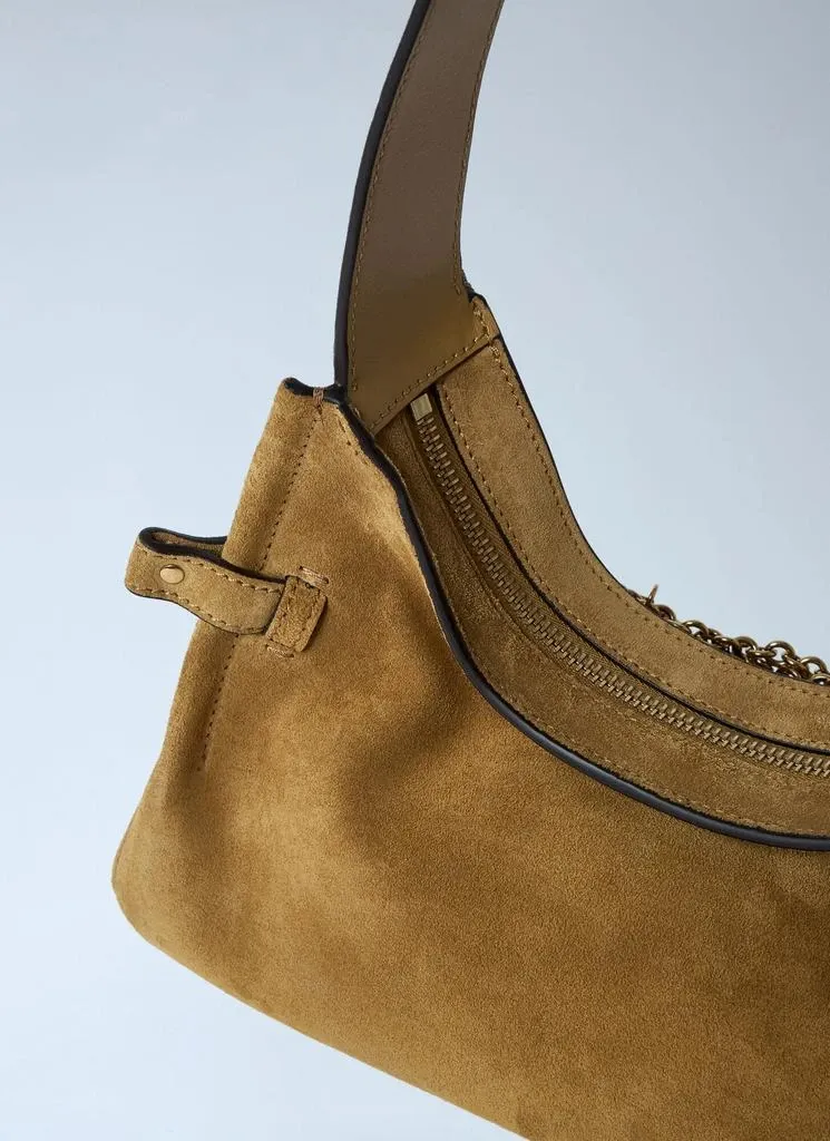 Zipper Shoulder Bag