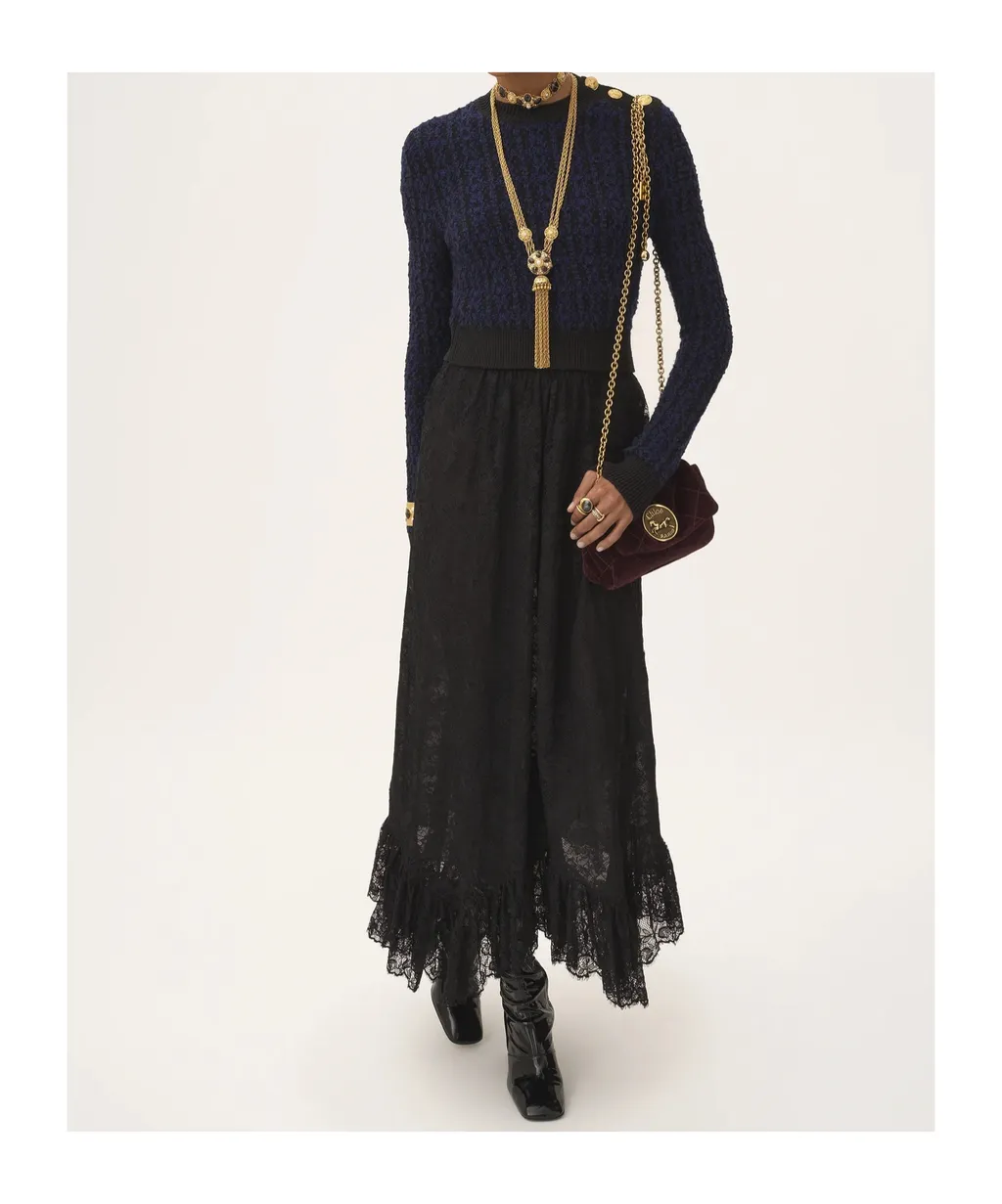 Elastic Waist Skirt
