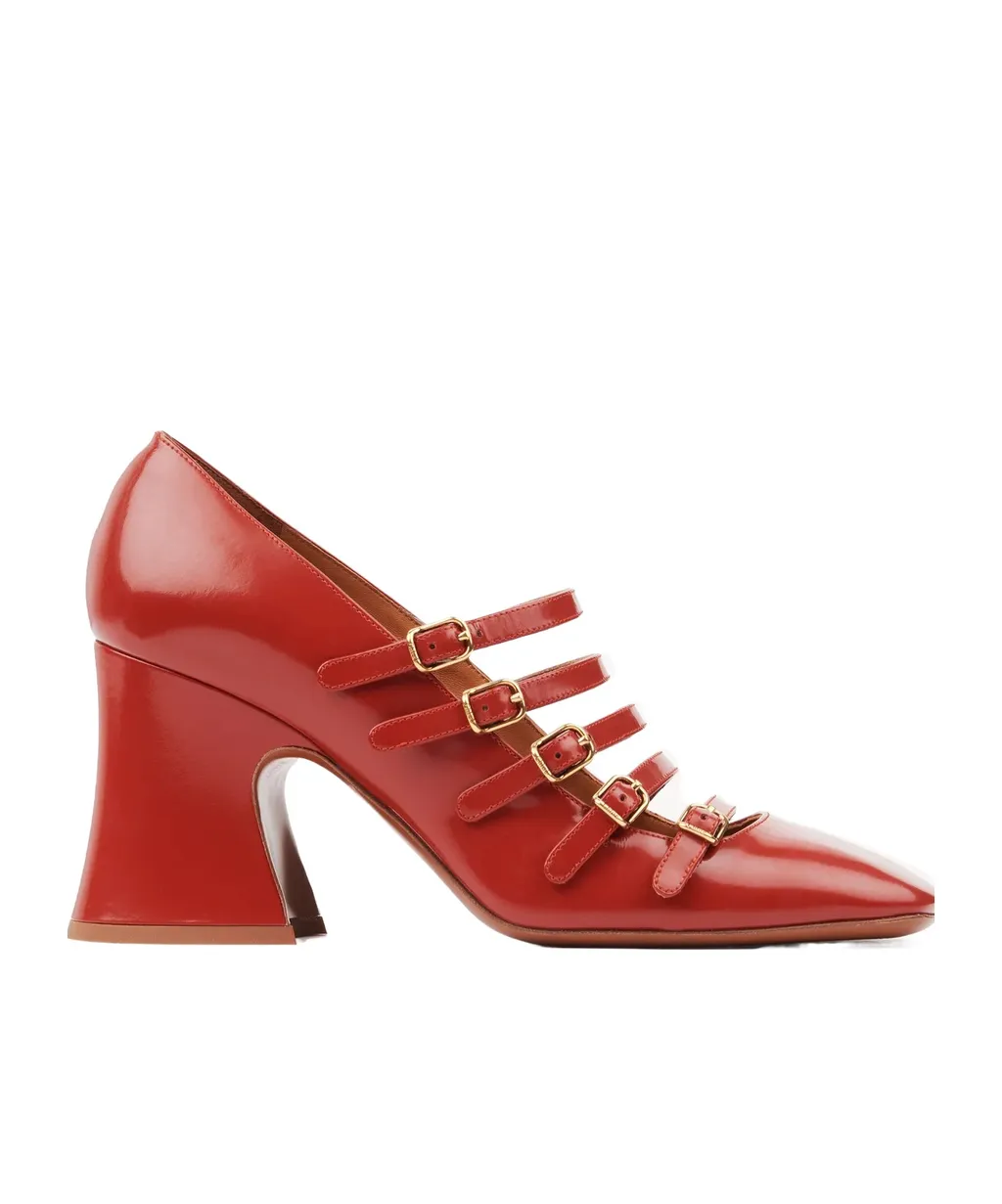 Square Toe High Heels