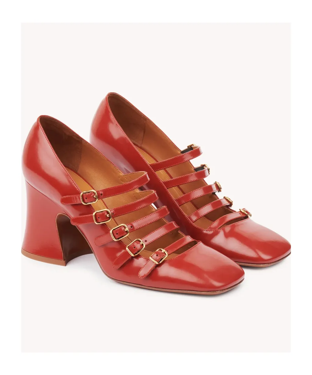 Square Toe High Heels