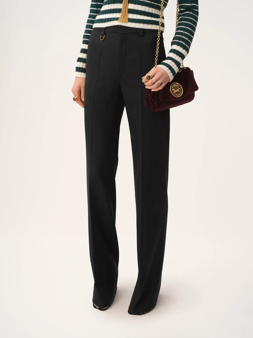 Wool Grain Wool Tailored Pants