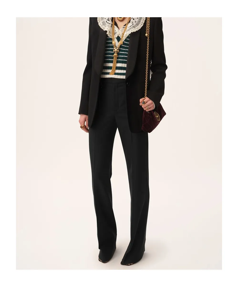 Wool Grain Wool Tailored Pants