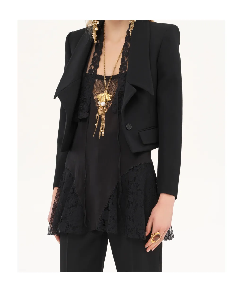 Heritage Wool Gabardine Tailored Jacket