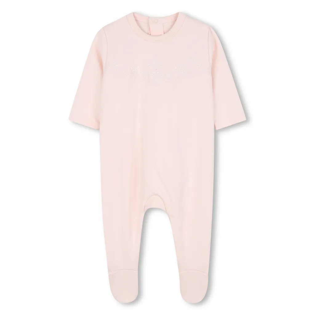 Crew Neck Jumpsuit And Hat Set