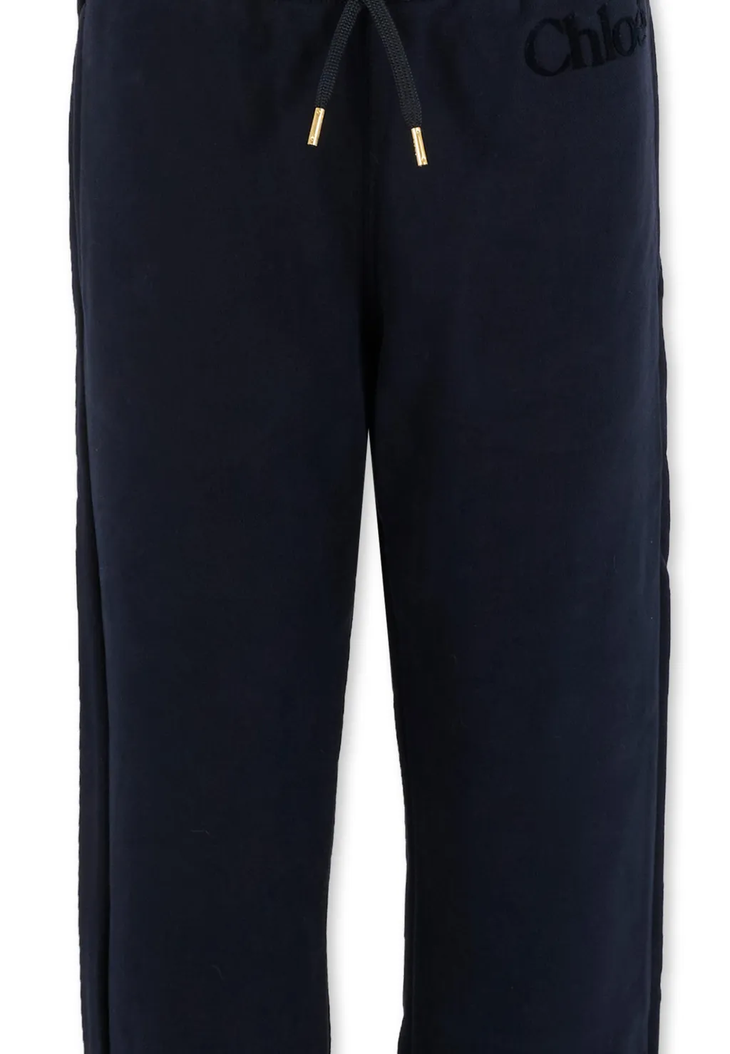 Logo Embroidered Drawstring Trousers