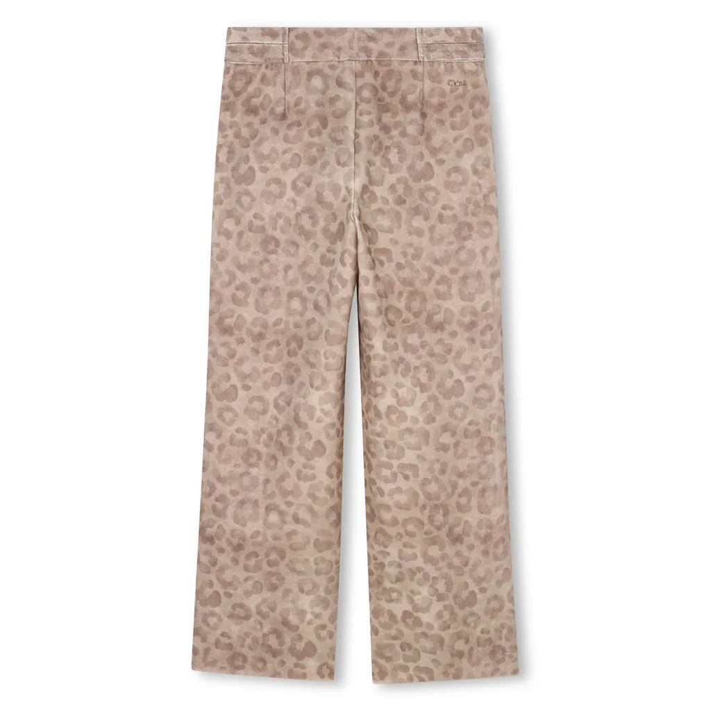 Leopard-Print Trousers