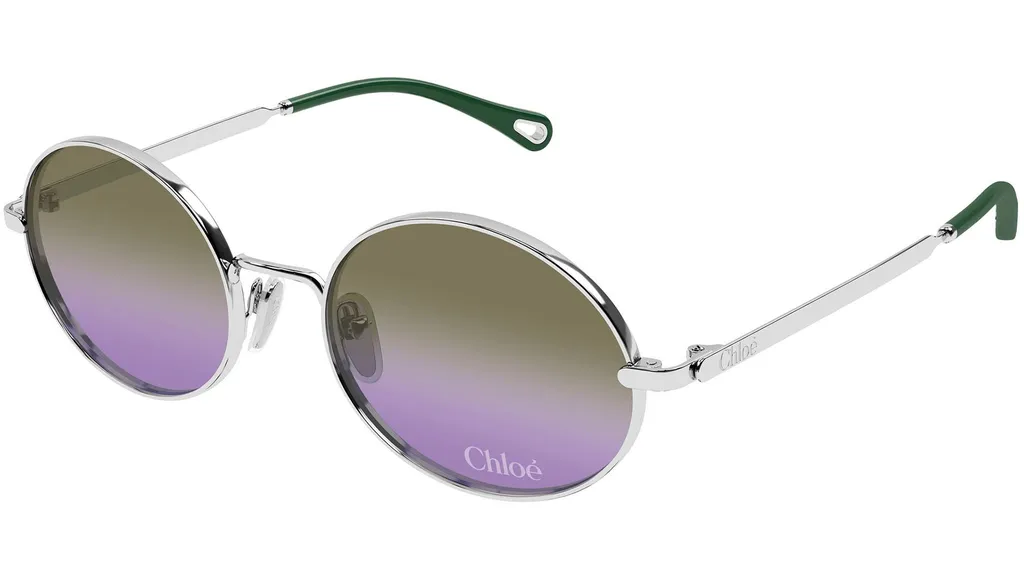 Oval-Frame Sunglasses