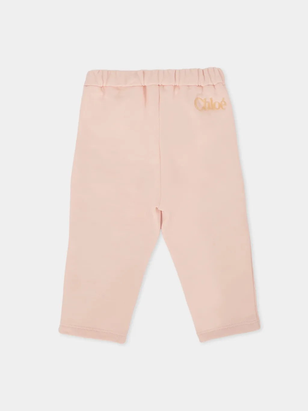 Elasticated-Waist Drawstring Track Pants