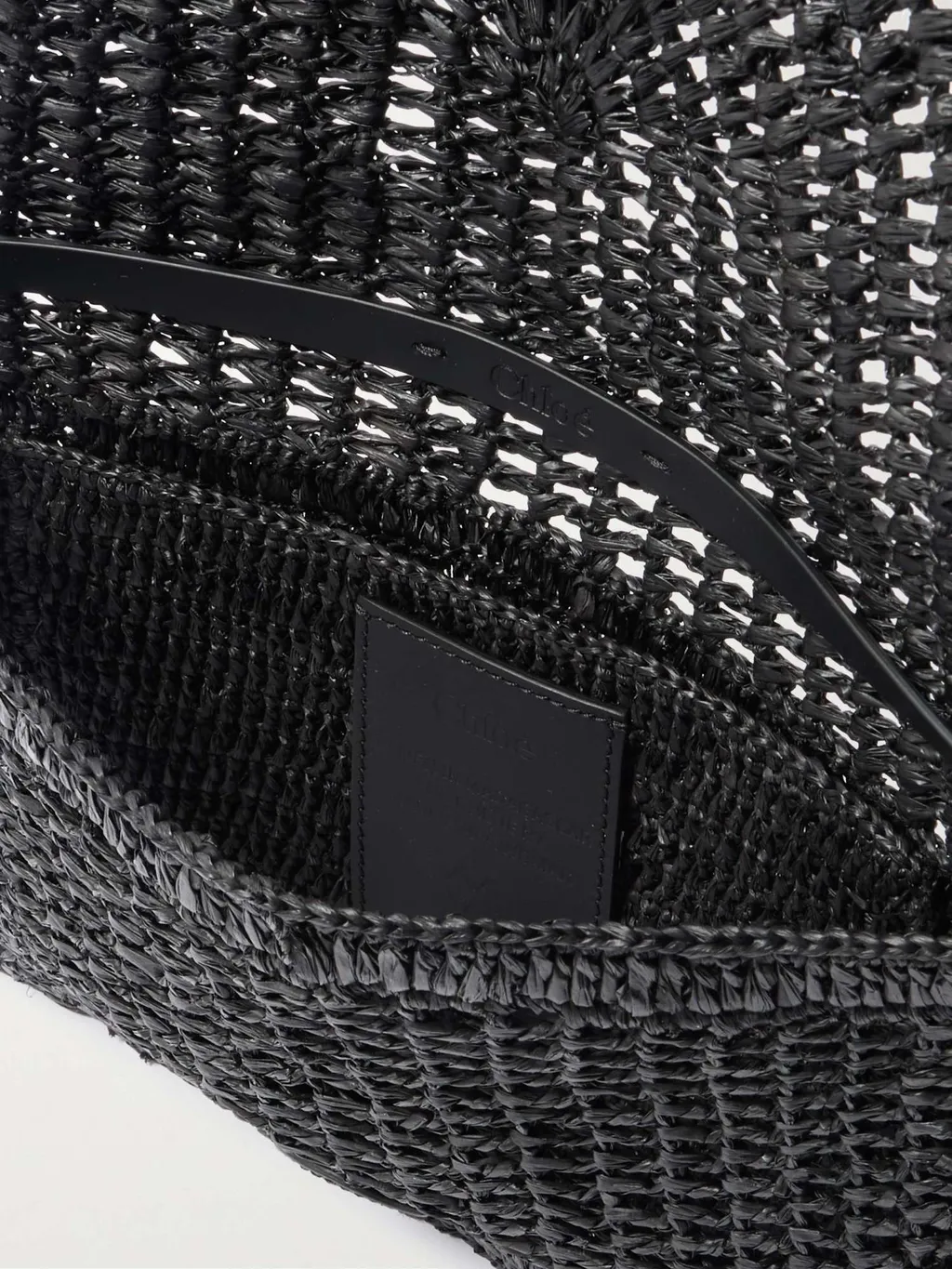 Summer Banana Flat Raffia Shoulder Bag