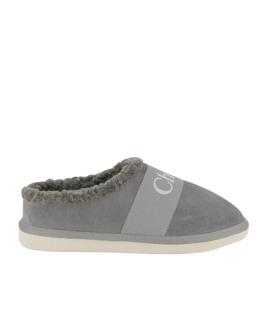 Logo-Print Slippers