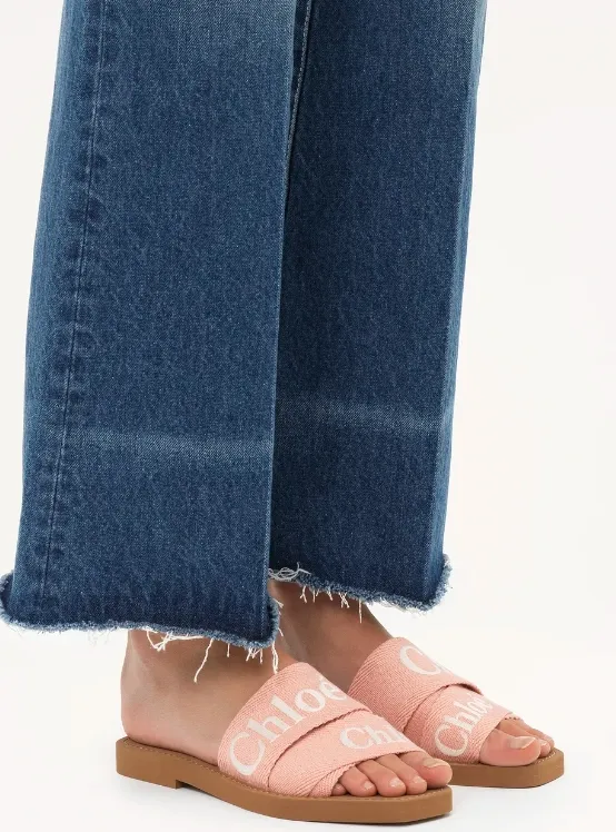 Woody Open Toe Slip-On Slides