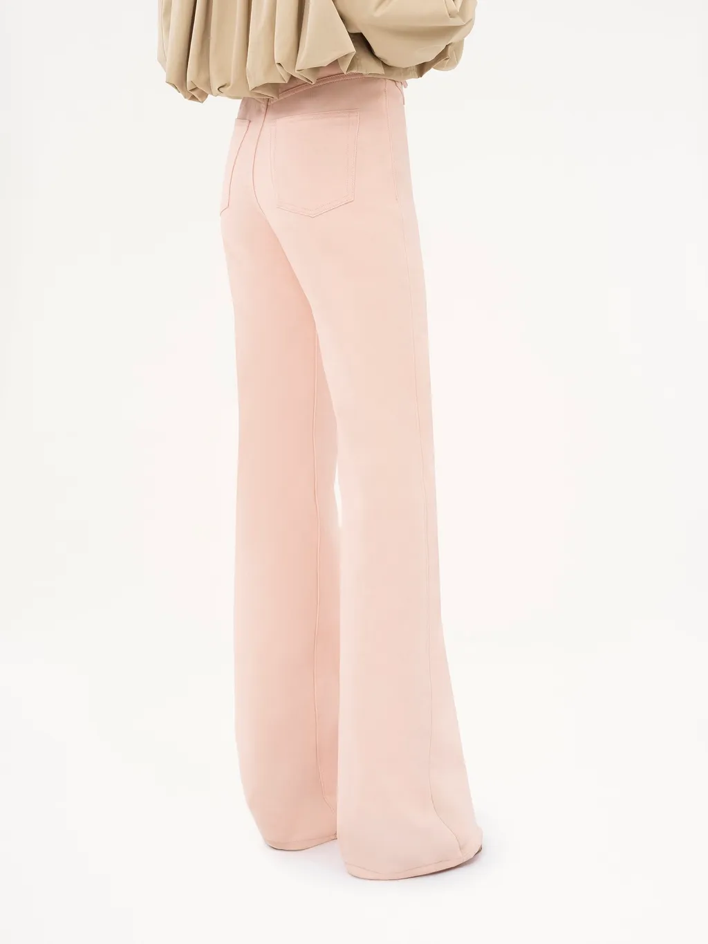High-Waisted Flared Jeans