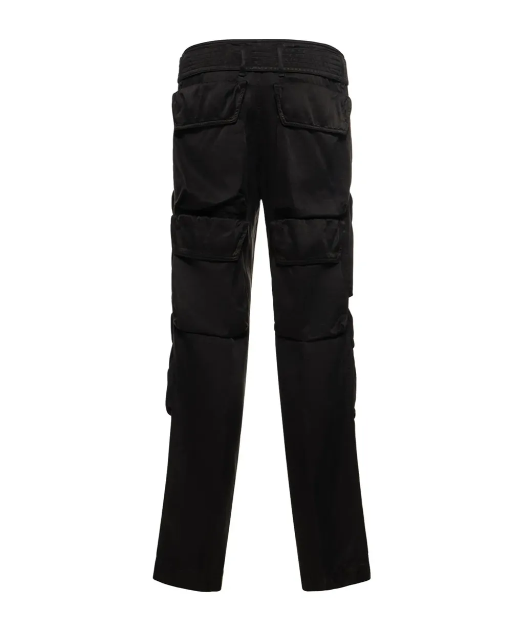 Belt-Loop Casual Pants