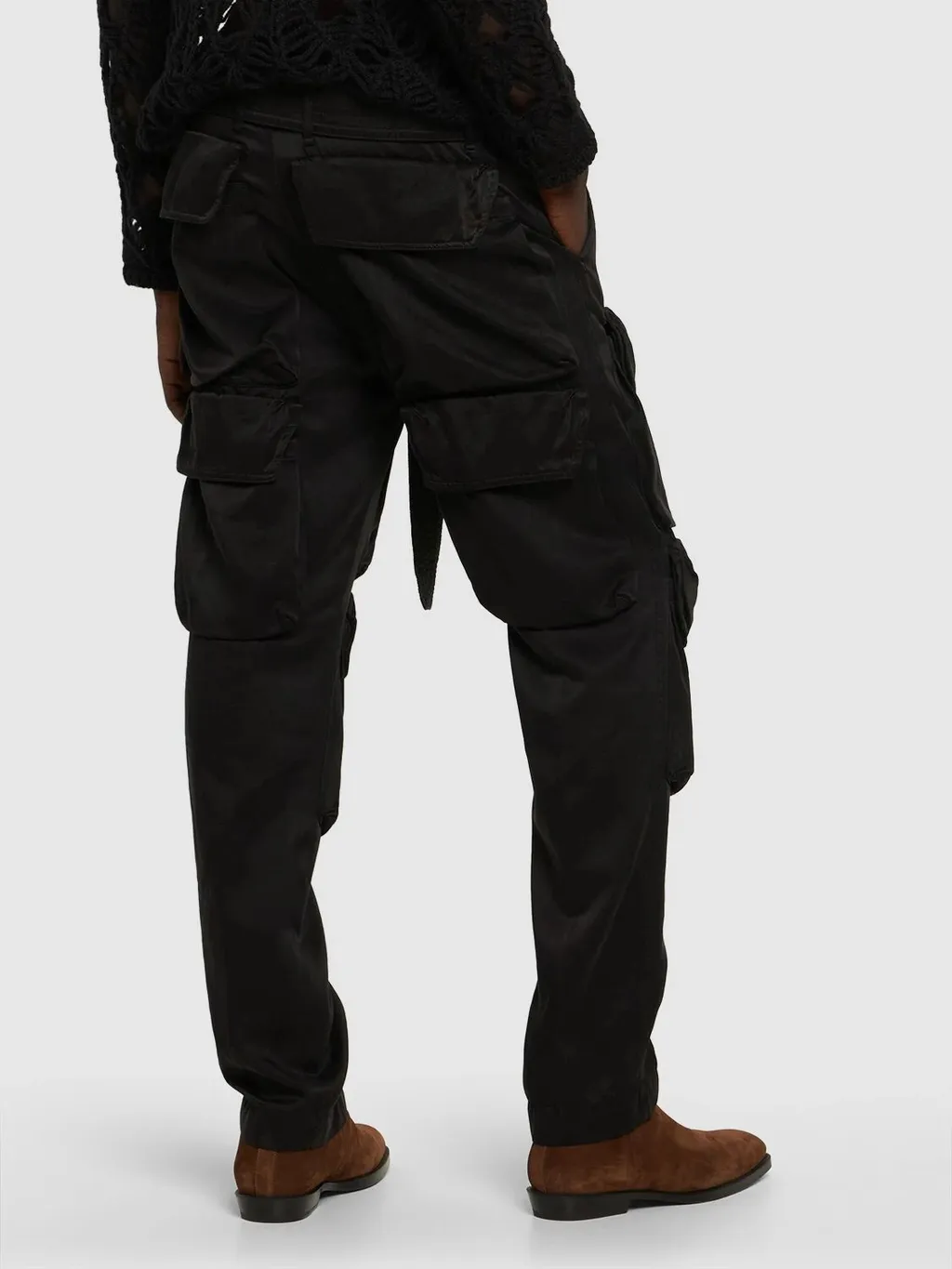 Belt-Loop Casual Pants