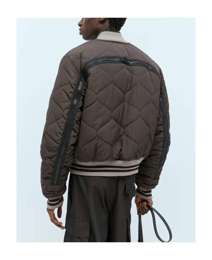 Long-Sleeved Zipper Casual Jacket