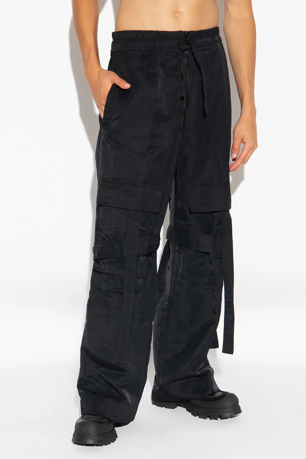 Wide Leg Cargo Pants