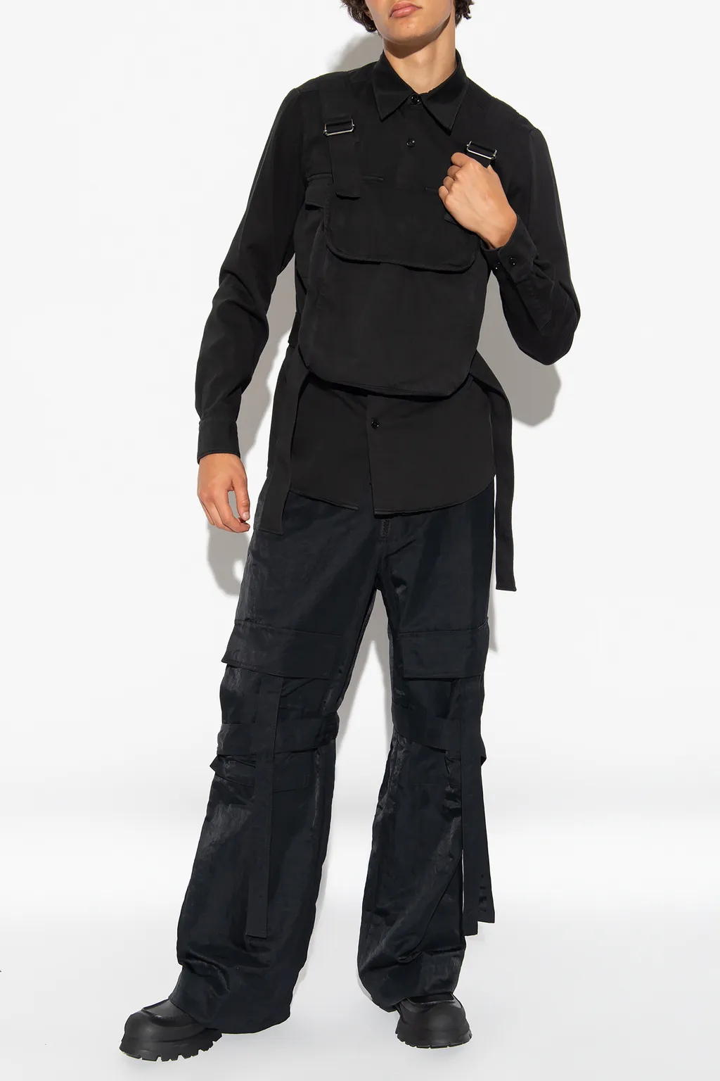 Wide Leg Cargo Pants