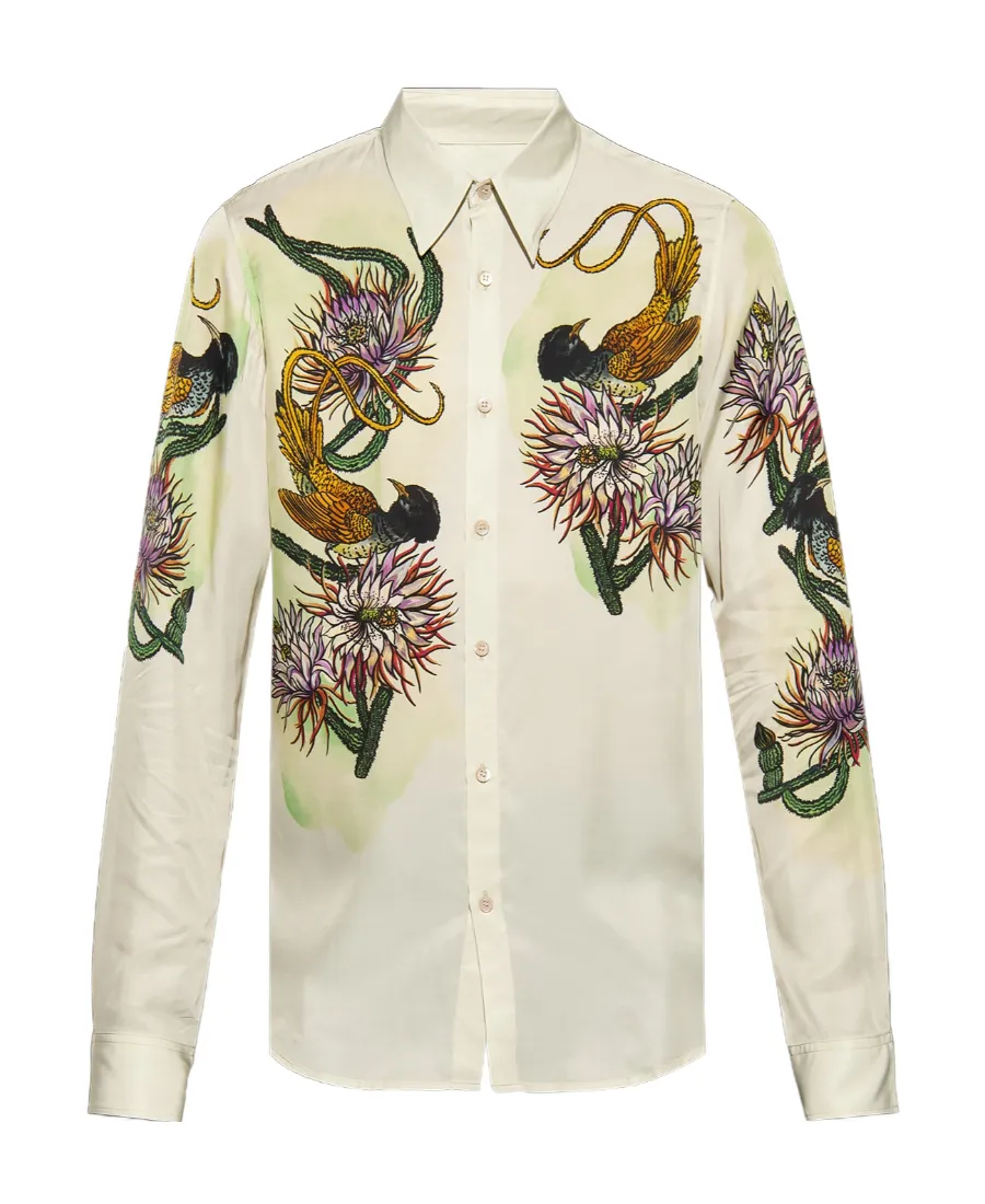 Graphic-Printed Shirt