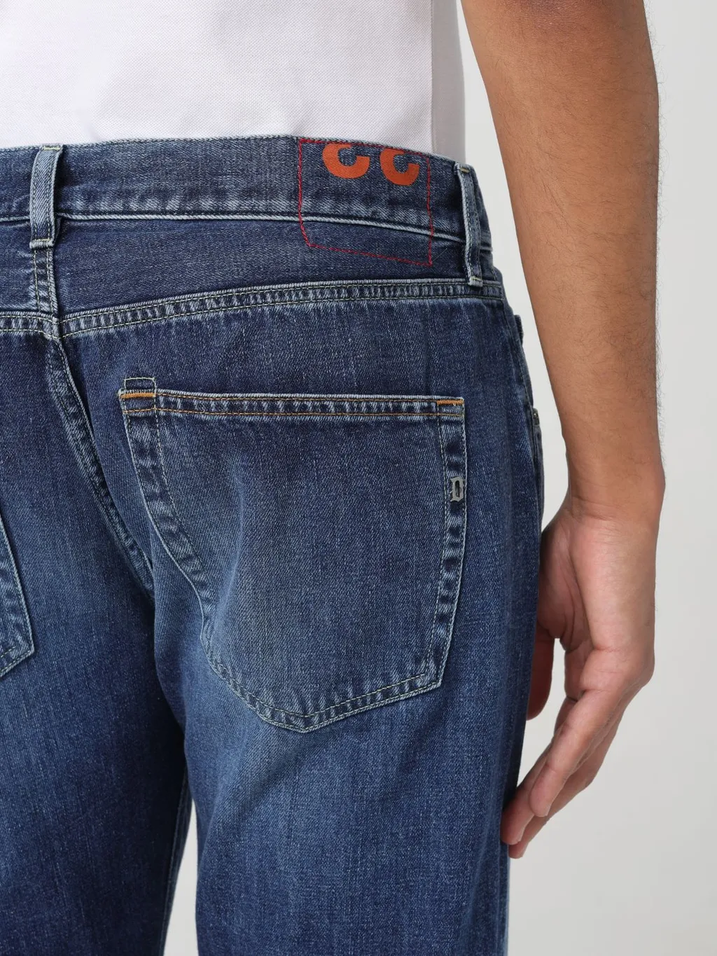 Belt Ring Denim Trousers