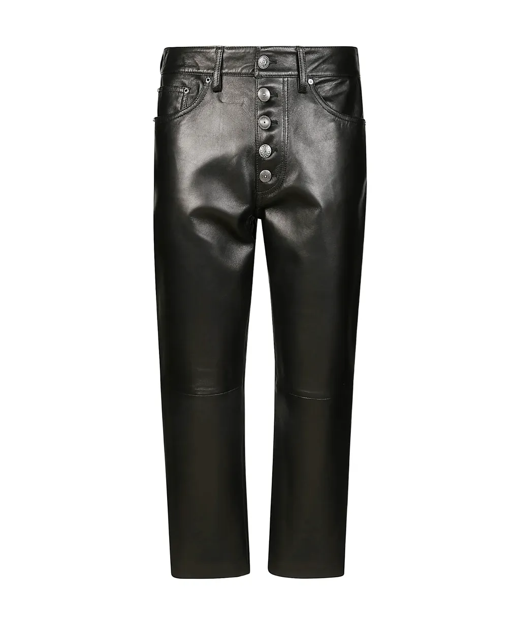 Belt-Loop Casual Pants