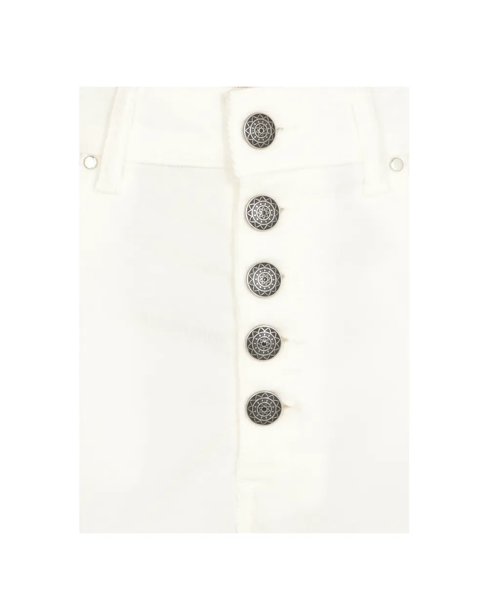 Logo-Patch Cropped Trousers