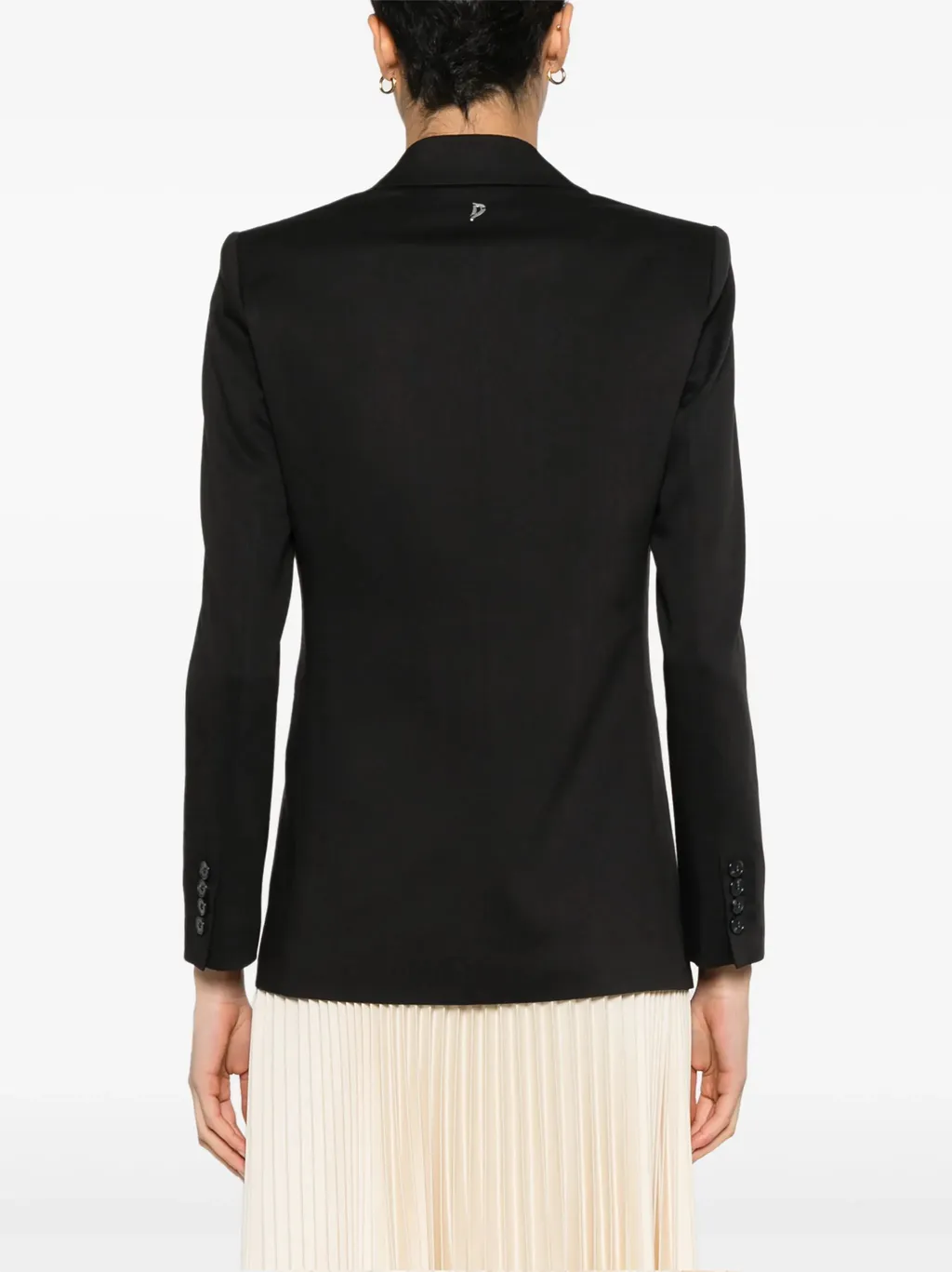 Twill Cotton-Blend Blazer