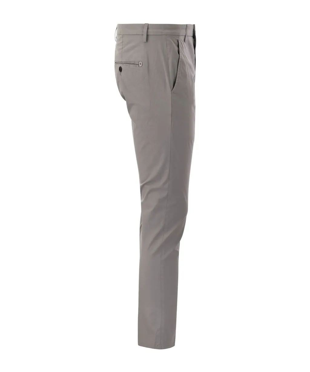 Slim-Fit Straight-Leg Pants