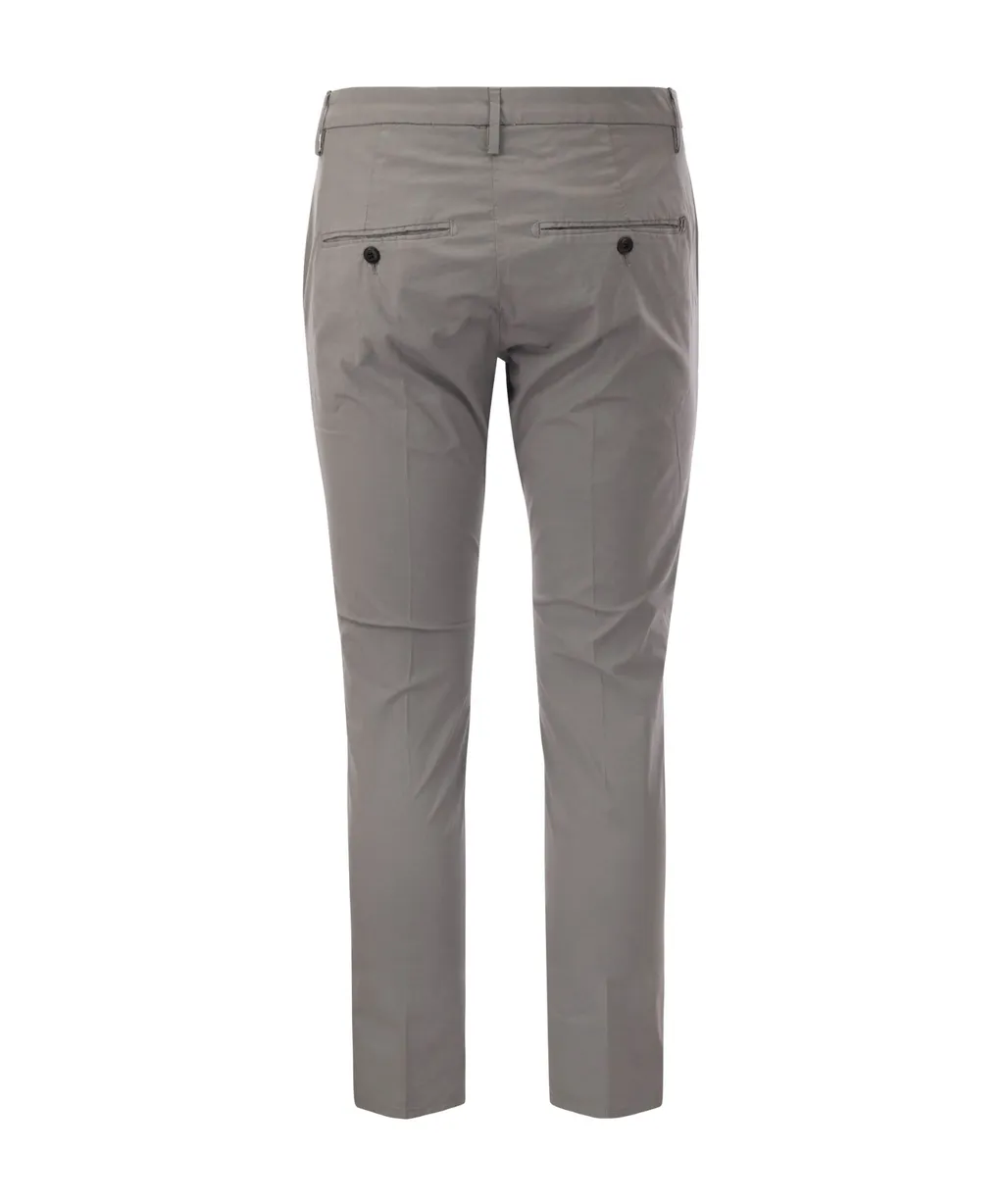 Slim-Fit Straight-Leg Pants
