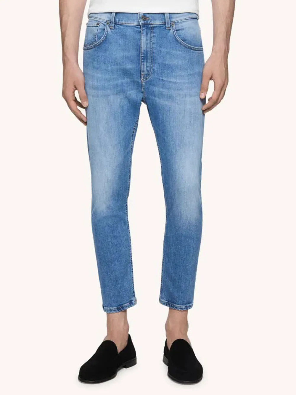 Cropped Jeans