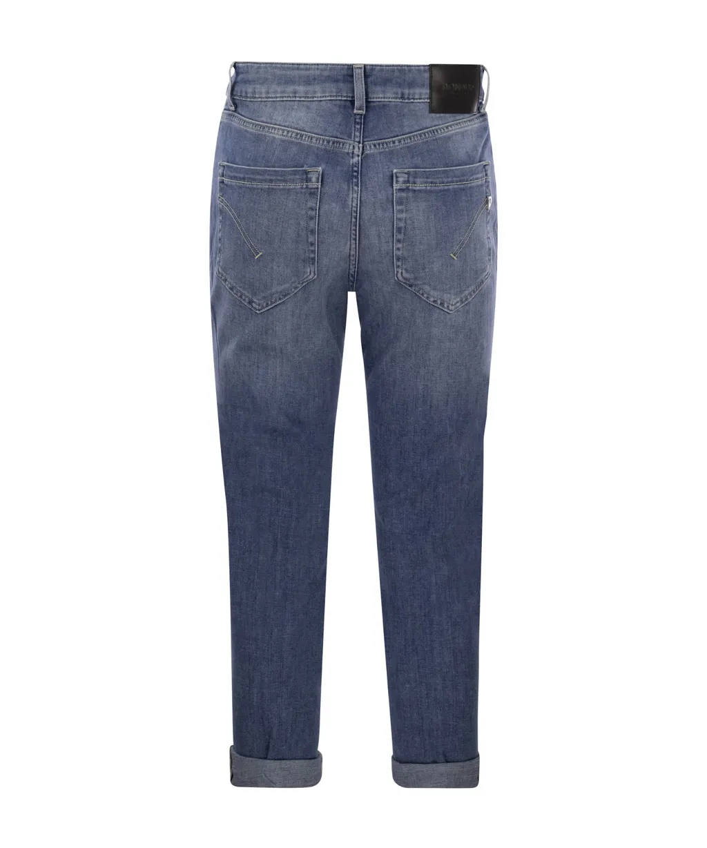 Koons Jewelled Button Loose Jeans