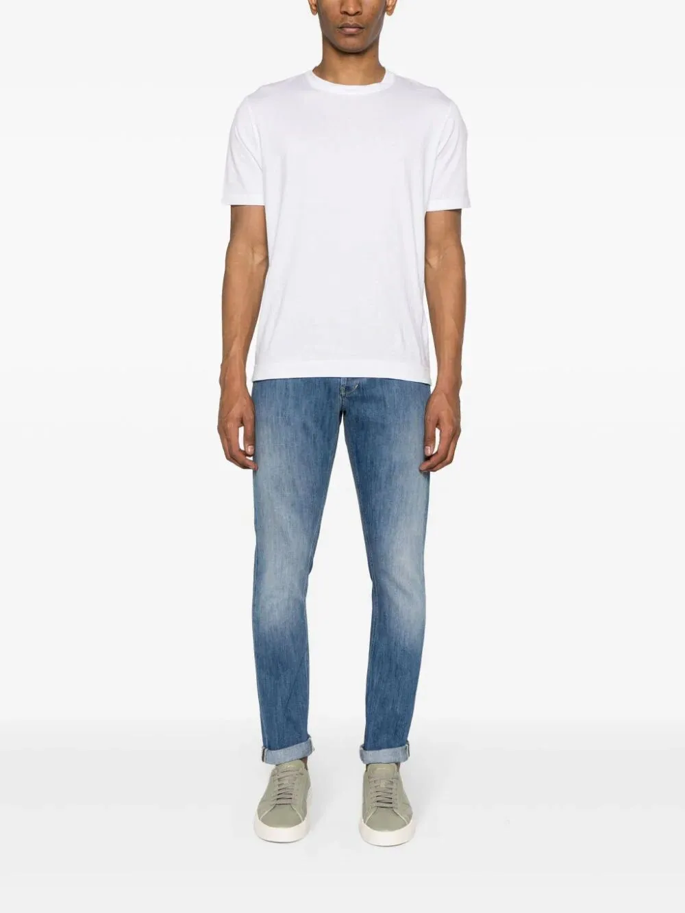 Logo Denim Pants