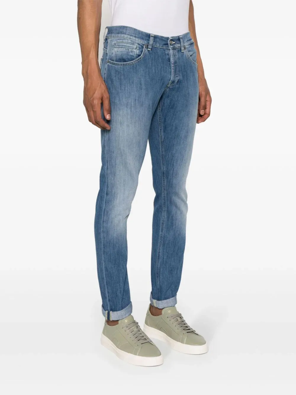 Logo Denim Pants
